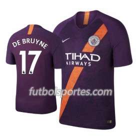Camisetas Manchester City De Bruyne 17 Tercera Equipacion 2018/2019